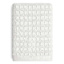 Crosby St. White Terry Waffle Cotton Washcloth, 13"