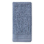 Honeybloom Plush Performance Solid Blue Hand Towel, 16x28
