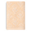 Honeybloom Plush Performance Yellow Patterned Cotton Washcloth, 13"