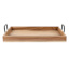 Rectangle Acacia Wood Serving Tray, 21x14