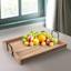 Rectangle Acacia Wood Serving Tray, 21x14