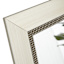 Rectangle Solid Wood Beaded Champagne Leaner Mirror, 32x68