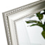 Providence Anne Antique Silver Framed Leaner Mirror, 30x64