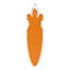 Homespun Easter Welcome Carrot Wooden Wall Sign, 7x24