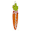 Homespun Easter Welcome Carrot Wooden Wall Sign, 7x24