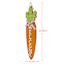 Homespun Easter Welcome Carrot Wooden Wall Sign, 7x24