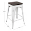Honeybloom Westfield Counter Stool, White