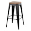 Honeybloom Westfield Barstool, Black