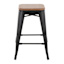 Honeybloom Westfield Counter Stool, Black