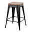 Honeybloom Westfield Counter Stool, Black
