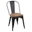 Honeybloom Westfield Dining Chair, Black