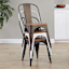 Honeybloom Westfield Dining Chair, Black