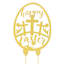 Honeybloom Easter Egg with Crosses Metal Yard Stake, 18"
