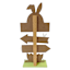 Homespun Easter Events Table Top Sign, 22"