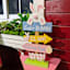 Homespun Easter Events Table Top Sign, 22"