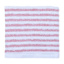 Essential Striped Terracotta Washcloth, 13"