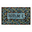 Home Mineral Pebbles Rubber Doormat, 18x30