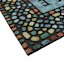 Home Mineral Pebbles Rubber Doormat, 18x30