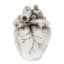 White Heart Bleeding Candle, 5"