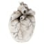 White Heart Bleeding Candle, 5"