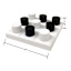 Crosby St. Black & White Marble Game