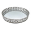 Found & Fable Silver Mirrored Metal Tray, 14"