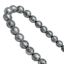 Found & Fable Silver Wood Garland, 31.5"