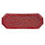 Red Beaded Table Runner, 36x13