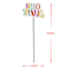 Bunny Brights Hello Spring Yard Stake, 10"