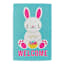 Bunny Brights Bunny with Easter Basket Welcome Yard Flag, 18"