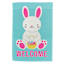 Bunny Brights Bunny with Easter Basket Welcome Yard Flag, 18"