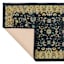 Ikarus Black Traditional Border Accent Rug, 30x45
