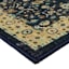 Ikarus Black Traditional Border Accent Rug, 30x45