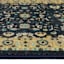 Ikarus Black Traditional Border Accent Rug, 30x45