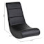 Jace Floor Gaming Chair, Black