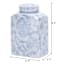 8In Blue Floral Ceramic Jar
