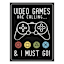 Video Games Print, 12x16