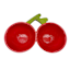 Oh Joy! 2-Section Cherry Serving Bowl