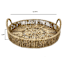 Natural Seagrass Round Serving Tray