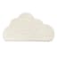 Set of Cloud Walll Plaques with Fabric