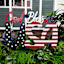 Patriotic God Bless The USA Yard Stake, 21.5"