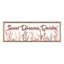 Sweet Dreams Darlin' Framed Wall Art, 13x37