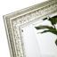 Lacy Metallic Leaner Mirror, 30x65