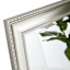 Providence Anne Antique Silver Framed Leaner Mirror, 30x64
