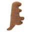 Tiny Dreamers T-Rex Nugget Shaped Pillow, 10x12