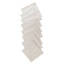 Set of 8 Neutral Cotton Napkins, 18"