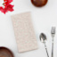 Set of 8 Neutral Cotton Napkins, 18"