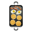 T-Fal Essentials Black Double Griddle