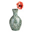 Found & Fable Green Capiz Vase, 13"