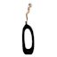 Crosby St. Riley Black Ceramic Vase, 30"